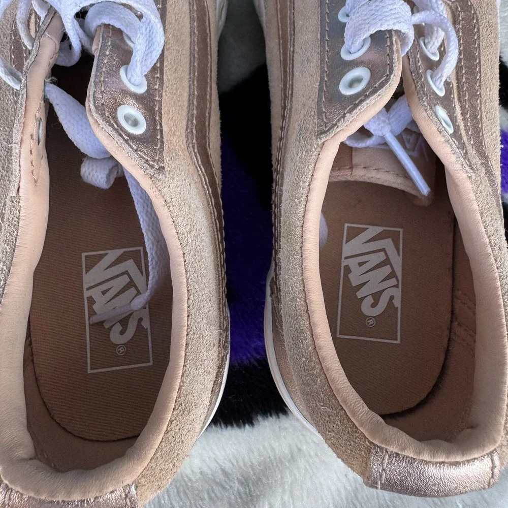 Size 3y - ‎ VANS Ward Metallic Rose Gold girls